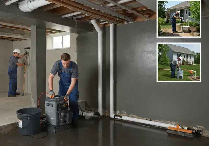 Basement Waterproofing and Flood Prevention process in Bradley County, TN